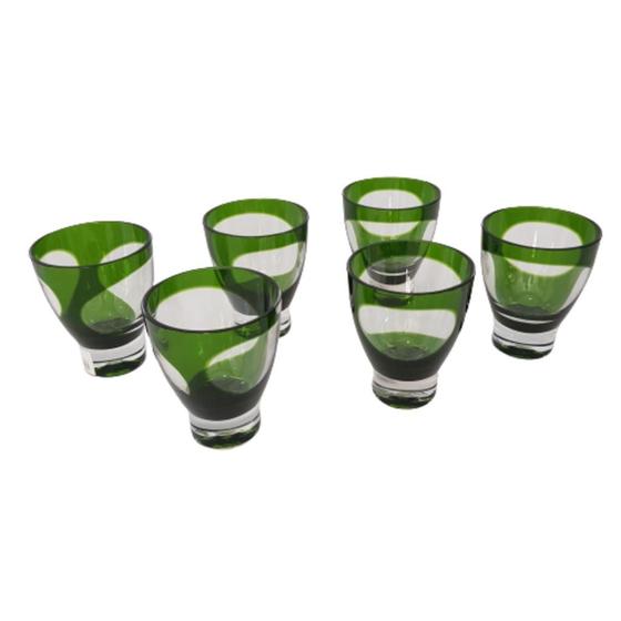 Imagem de Jogo de copos acrílico verde