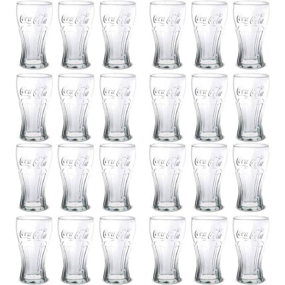 Imagem de Jogo de Copos Contour Coca Cola Cristal 300 ml - 24 und
