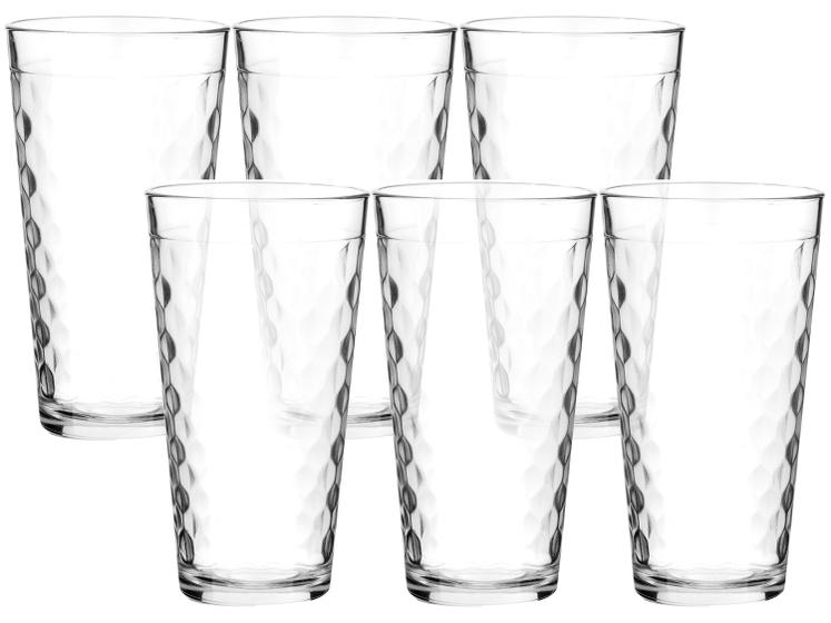 Jogo de Copos de Vidro 350ml 6 Peças Nadir – SM Marrocos