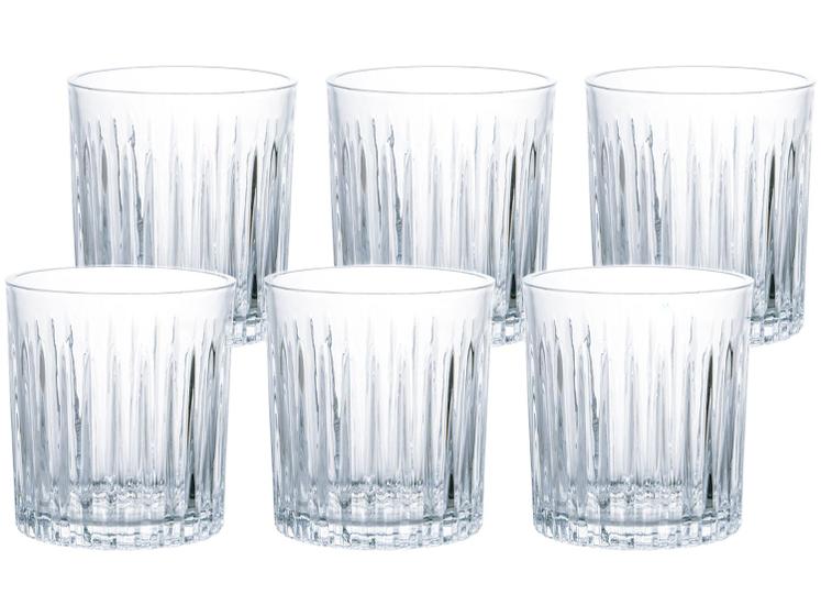 Jogo de Copos de Vidro Transparente 330ml 6 Peças Haus Concept Imperial