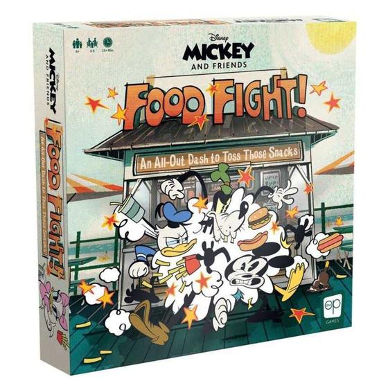 Imagem de Jogo de dados USAOPOLY Disney Mickey and Friends Food Fight