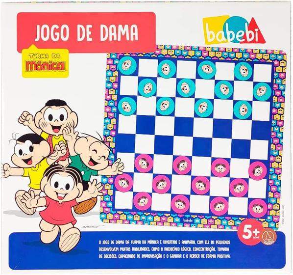 Imagem de Jogo De Dama - Turma Da Mônica - Babebi