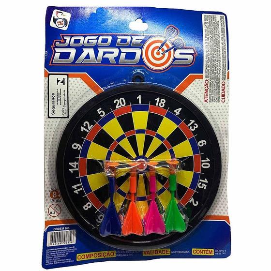 Jogo De Dardos Tiro Ao Alvo Infantil Plástico - PICA PAU - Jogo de ...