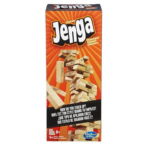 Imagem de Jogo de Empilhar Jenga - Hasbro A2120