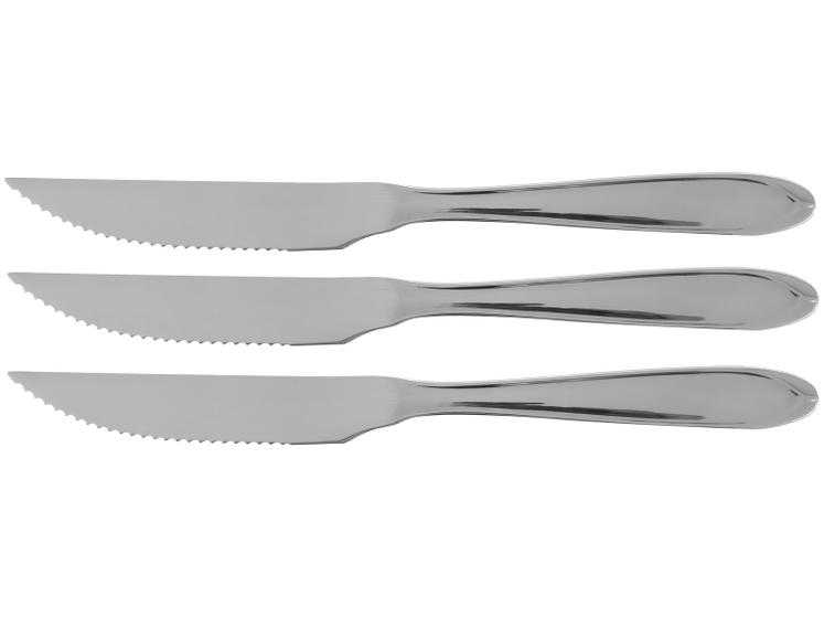 Jogo de Facas para Churrasco Tramontina Inox Laguna 66906181 3 Peças Menor preço em Jogo de Facas para Churrasco Tramontina Inox Laguna 66906181 3 Peças