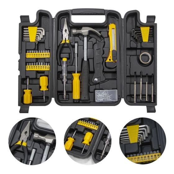 Jogo de Ferramentas 200 Peças Snel Ferramentas Kit Completo para Manutenção e Reparos