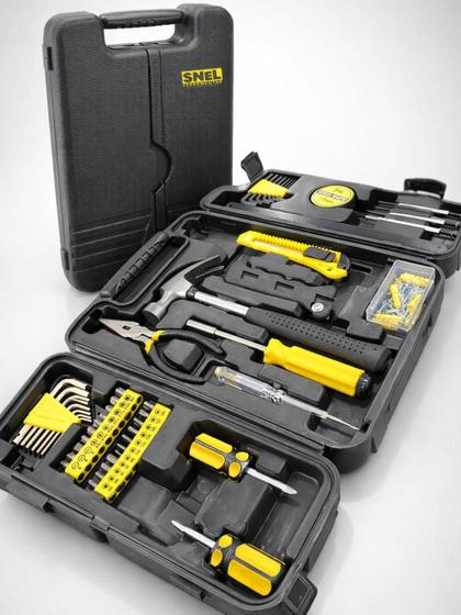 Jogo de Ferramentas 200 Peças Snel Ferramentas Kit Completo para Manutenção e Reparos