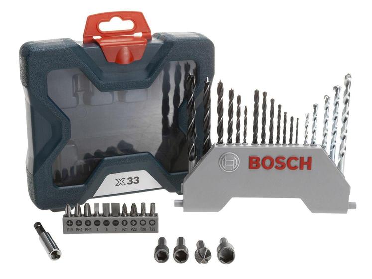 Imagem de Jogo de Ferramentas Bosch 33 Peças X-Line 33 - com Maleta