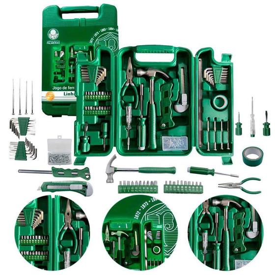 Imagem de Jogo de Ferramentas c/ 200 Peças Edição Especial Palmeiras - Titanium