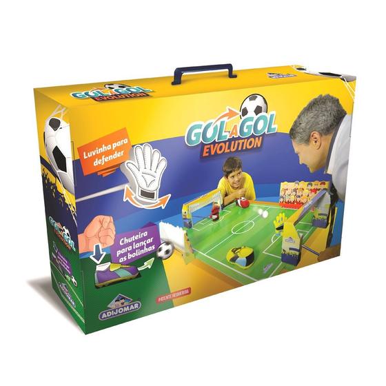 Jogo De Futebol Gol A Gol Evolution - Adijomar Menor preço em Jogo De Futebol Gol A Gol Evolution - Adijomar