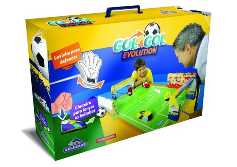 Imagem de Jogo De Futebol Gol A Gol Evolution - Adijomar Brinquedos