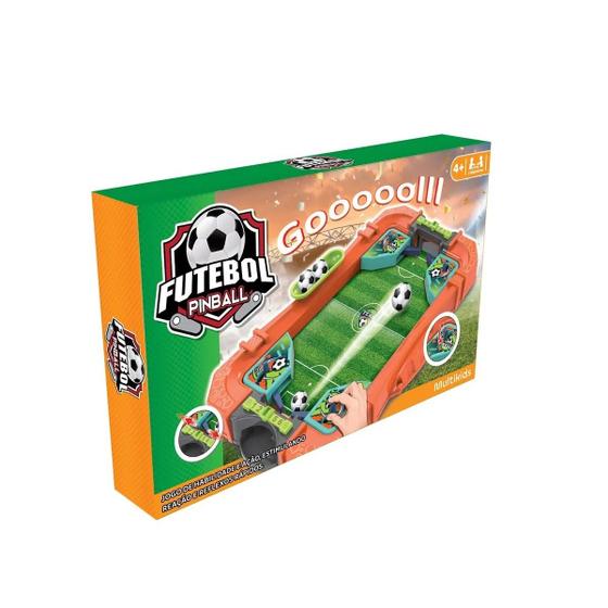 Imagem de Jogo de Futebol Pinball Base Antiderrapante 2 Jogadores MultiKids BR2013