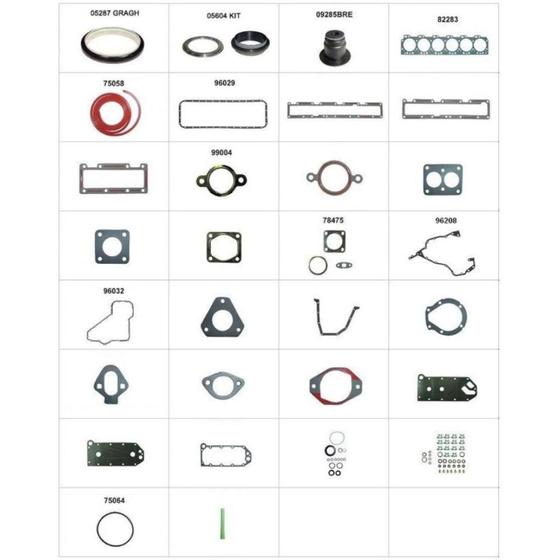 Imagem de Jogo de juntas do motor Case Ih Af 2688 2006 a 2014 SABÓ