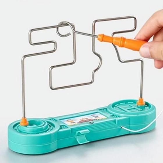 Imagem de Jogo De Labirinto De Choque Elétrico Infantil, Brinquedo Educacional Para Festa, Experimento