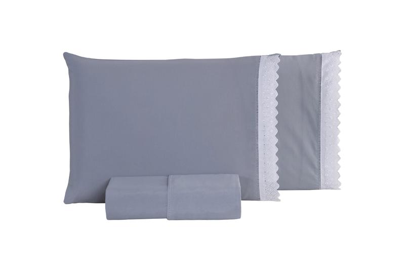 Imagem de Jogo De Lençol Cama De Solteiro 2pç 100% Algodão 200 Fios