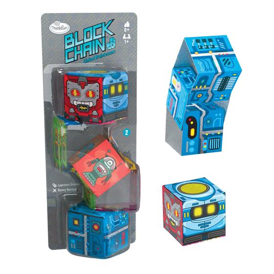 Imagem de Jogo de Lógica STEM Think Fun Blockchain (Robôs) - Para Crianças Acima de 8 Anos