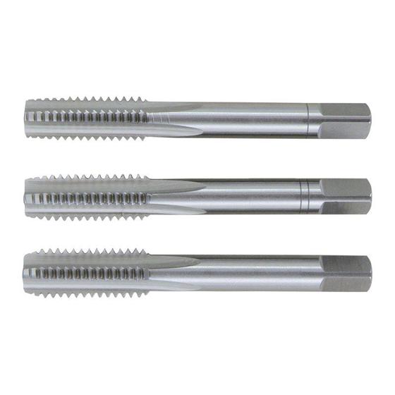 Jogo de Macho Manual HSS M5x0,80mm Din 352 3pçs HT101 HT Menor preço em Jogo de Macho Manual HSS M5x0,80mm Din 352 3pçs HT101 HT