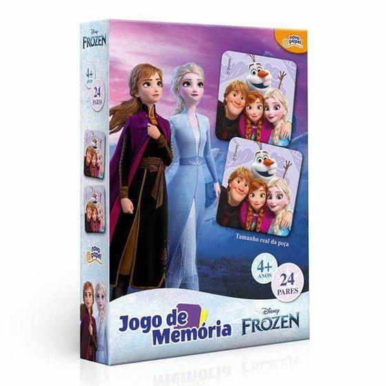 Imagem de Jogo de Memória Disney Frozen 24 pares 8030 - Toyster