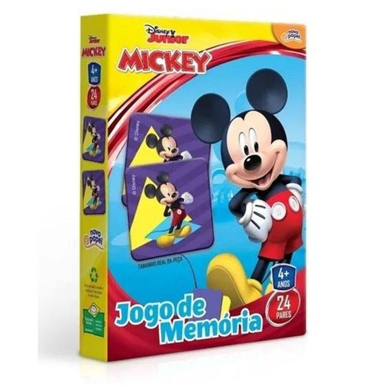 Imagem de Jogo De Memória Disney Mickey - Toyster 8004