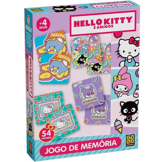 Imagem de Jogo de memoria hello kitty e amigos grow
