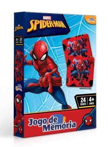 Imagem de Jogo de memória Homem Aranha - Brinquedo infantil