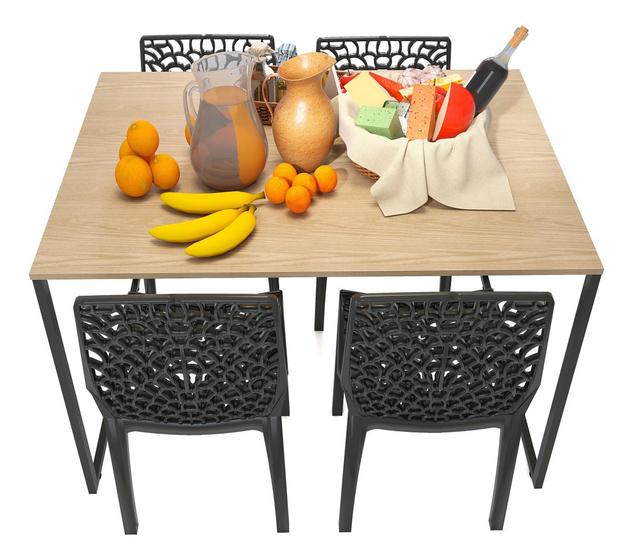 Jogo De Mesa Cadeiras Gruvyer Elegância Conforto P Casa Anúncio com variação Menor preço em Jogo De Mesa Cadeiras Gruvyer Elegância Conforto P Casa Anúncio com variação
