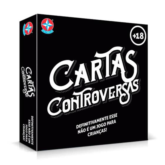 Imagem de Jogo de Mesa Para Adultos Cartas Controversas Estrela 18+