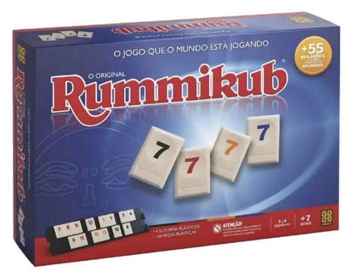 Imagem de Jogo De Mesa Rummikub 2090- Grow