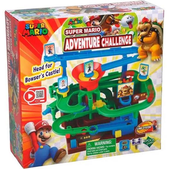 Jogo de mesa Super Mario Desafio Bowser Adventure Challenge Menor preço em Jogo de mesa Super Mario Desafio Bowser Adventure Challenge