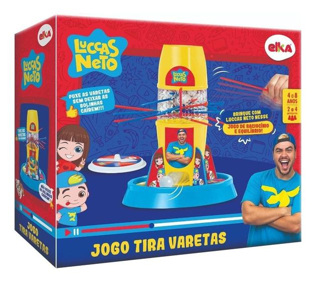 Imagem de Jogo De Mesa Tira Varetas Luccas Neto Elka 1114