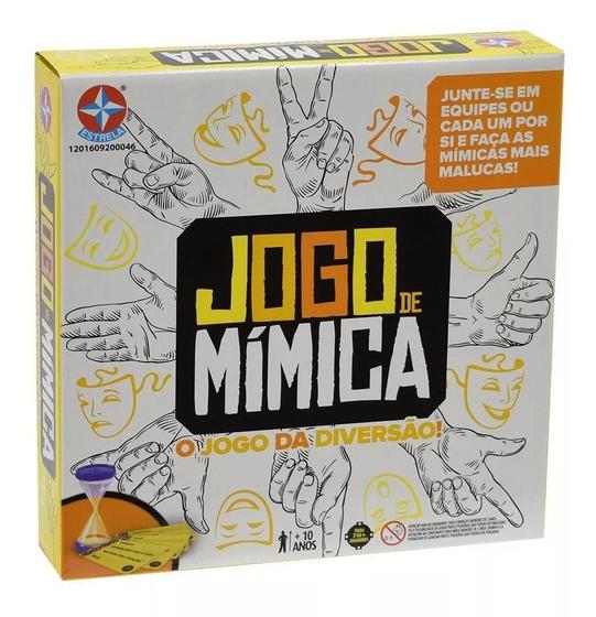 Imagem de Jogo De Mímica Para 3 A 6 Jogadores Original Estrela