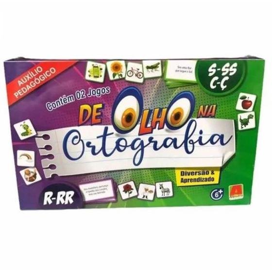 Jogo De Olho Na Ortografia R/Rr E S/Ss/C 1172 Algazarra - Jogos de ...