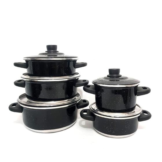 Jogo De Panela 5 Peças Preto é ruim? Jogo De Panela 5 Peças Preto é boa?