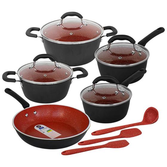Jogo de Panelas Antiaderente Cerâmica de Indução 8 Peças Brinox Select Premium 4798/502 Menor preço em Jogo de Panelas Antiaderente Cerâmica de Indução 8 Peças Brinox Select Premium 4798/502