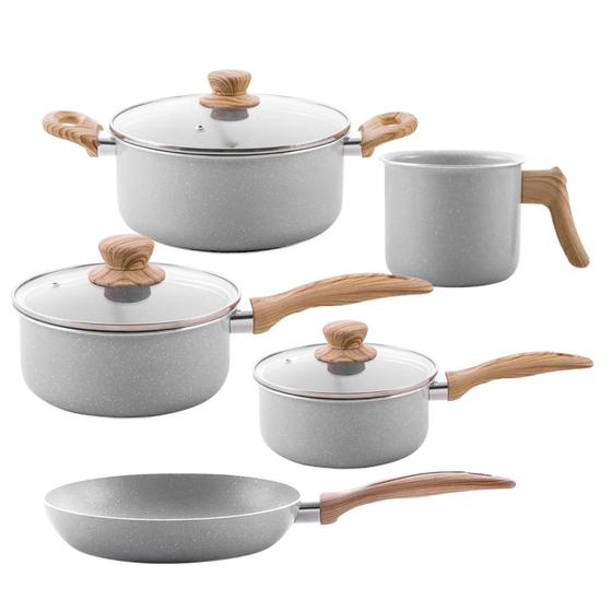 Jogo de Panelas Brinox com Revestimento Antiaderente Cerâmica 5 Peças Ceramic Life Gris Cinza Menor preço em Jogo de Panelas Brinox com Revestimento Antiaderente Cerâmica 5 Peças Ceramic Life Gris Cinza