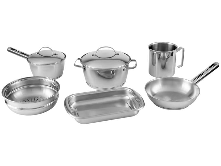 Imagem de Jogo de Panelas Tramontina Inox 6 Peças 65660/283 Allegra