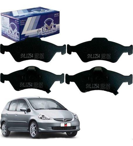 Imagem de Jogo de Pastilha De Freio Dianteira Original Syl Honda Fit 1.4 1.5 16v 2003 2004 2005 2006 2007 2008