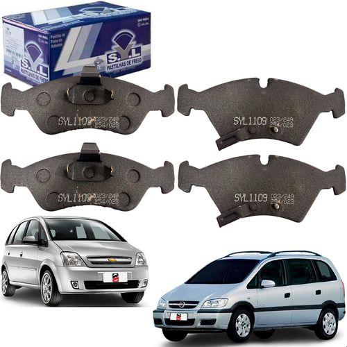Imagem de Jogo de Pastilha Freio Aro 14 Chevrolet GM Meriva Zafira 1.4 1.8 2.0 8v 2002 2003 2004 2005 2006 2007 2008 2009 2010....