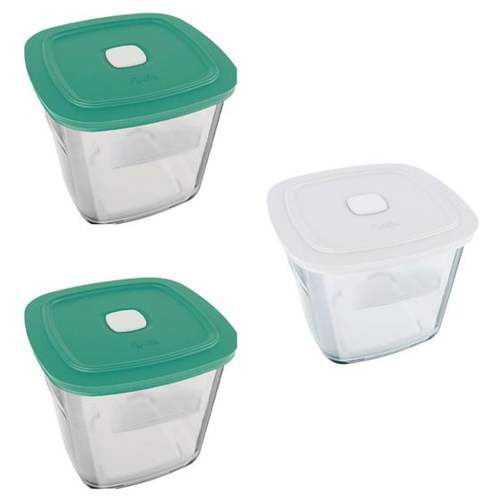Jogo de Potes Marinex Facilita Vap 1L Alta 3 Peças - Nadir Figueiredo Imagem de Jogo de Potes Marinex Facilita Vap 1L Alta 3 Peças