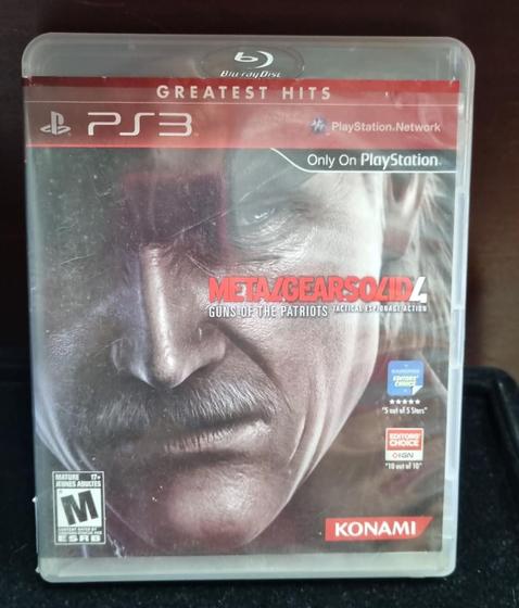 Imagem de Jogo de ps3 metal gear solid 4 