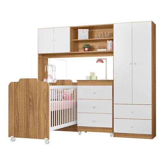 Imagem de Jogo de Quarto Bebe Infantil Completo Ternura Nature