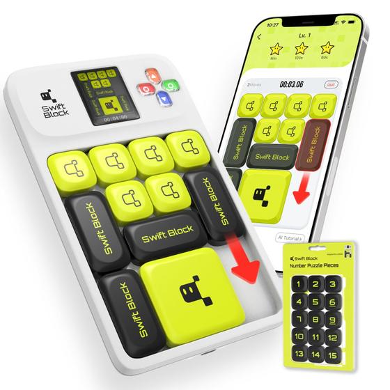 Imagem de Jogo de Quebra-Cabeça Swift Block Super Slide - 1 Milhão de Desafios - App SlideVerse - Presente para Crianças