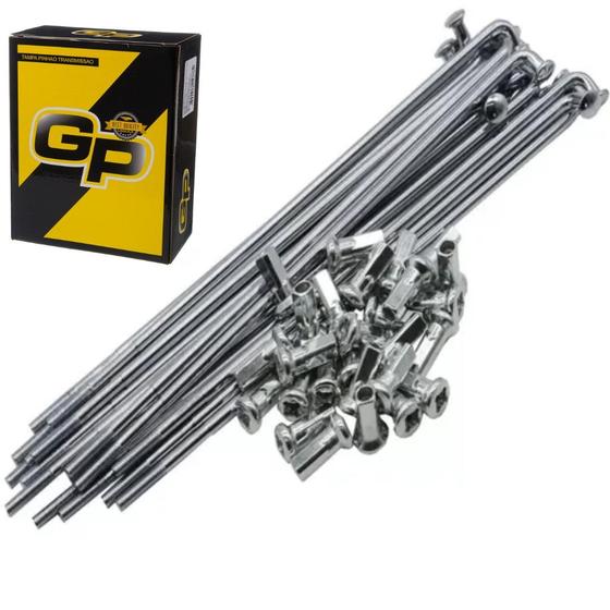 Imagem de Jogo de Raio Cromado Dianteiro 4.00mm - BROS 150 ESD