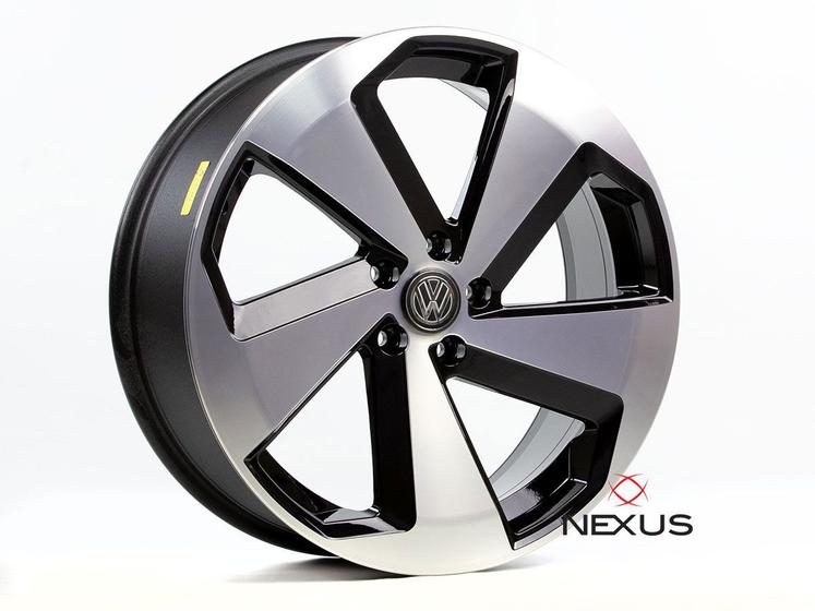Jogo de Roda Aro 17 Golf GTI - PRETA DIAMANTADA 4X100 OF 38 - KRMAI ...