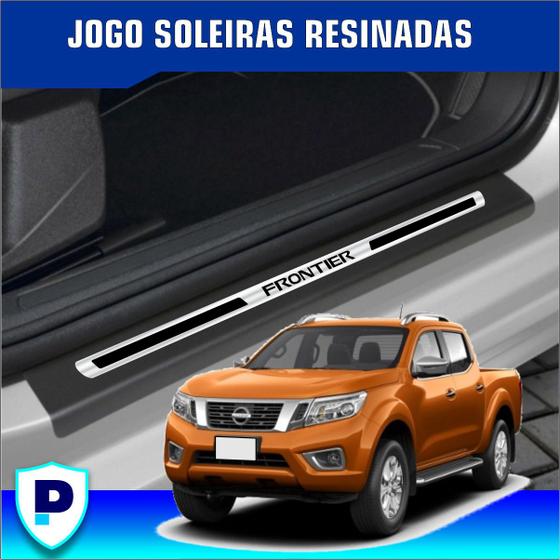 Imagem de Jogo de Soleiras Resinadas Nissan Frontier Kit