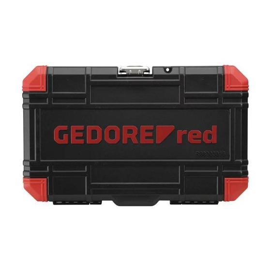 Imagem de Jogo de Soquete e Chaves Soquete Tipo Torx com Encaixe 1/2" 16 Peças R68003016 GEDORE RED