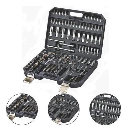 Imagem de Jogo de Soquetes e Bits com Chave 173 Peças 05617  Titanium