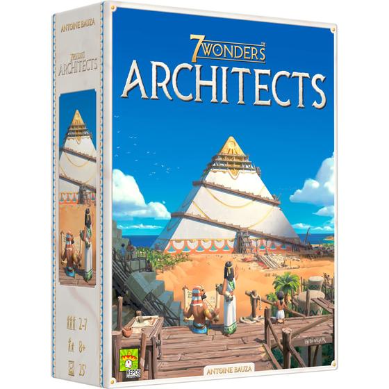 Imagem de Jogo de Tabuleiro 7 Wonders Architects - Para Crianças a partir de 8 anos