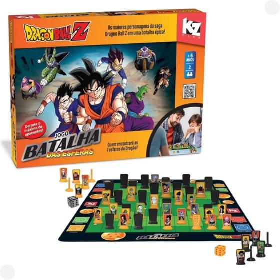 Jogo de Tabuleiro Batalha das Esferas Dragon Ball Z 1265 - Elka Menor preço em Jogo de Tabuleiro Batalha das Esferas Dragon Ball Z 1265 - Elka