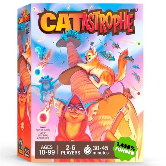 Imagem de Jogo de tabuleiro Catastrophe A Game of 9 Lives Family 10+ Years